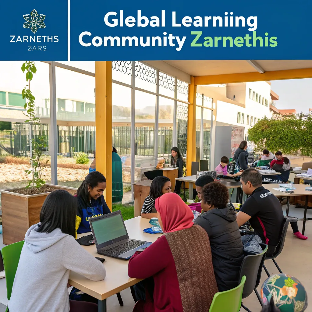 Global learning community of ZARNETHIS